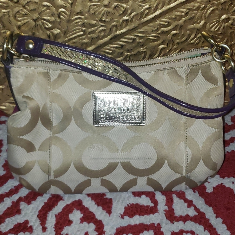 Coach Poppy PoP Signature C Applique GROOVY - Picture 4 of 9
